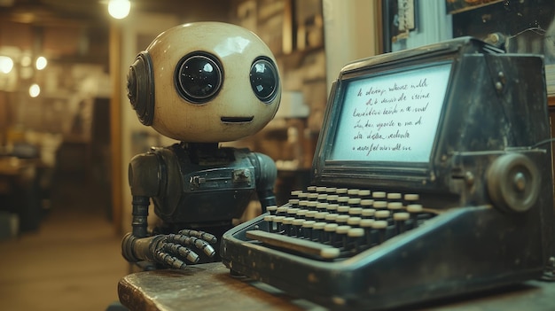 Photo robot writer