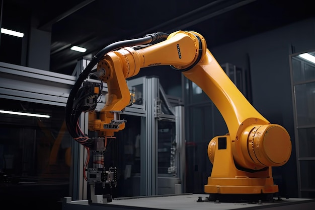 Robotic arm in manufacturing Generative AI