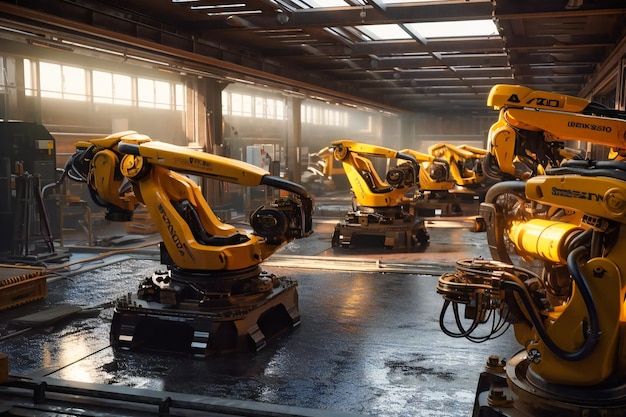 Robotic arms and advanced automation technology streamline the loading and unloading of cargo reducing labor costs and increasing efficiency