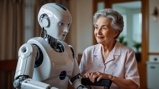 Robotic assistants aiding in elderly care