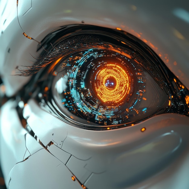 Photo robotic eye