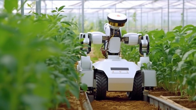 Robotic weeding harvesting a fully automated organic farm using artificial intelligence The Generative AI