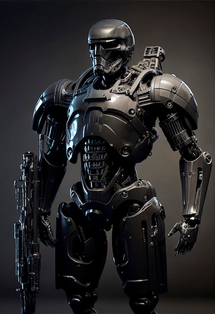 Robots Soldier Robot hyper realistic Conceptual project 2025