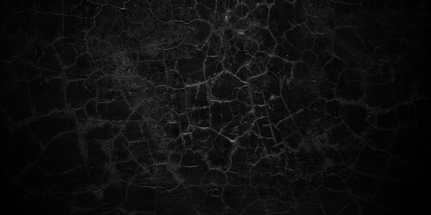 Rock abstract black wall background dark plastered wall background