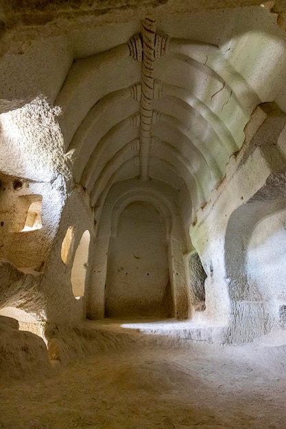 Rock carved church red valley