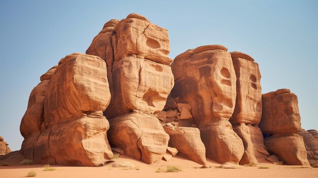 rock formation in petra