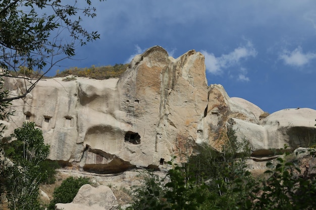 Rock Formation in Pigeons Valley Cappadocia