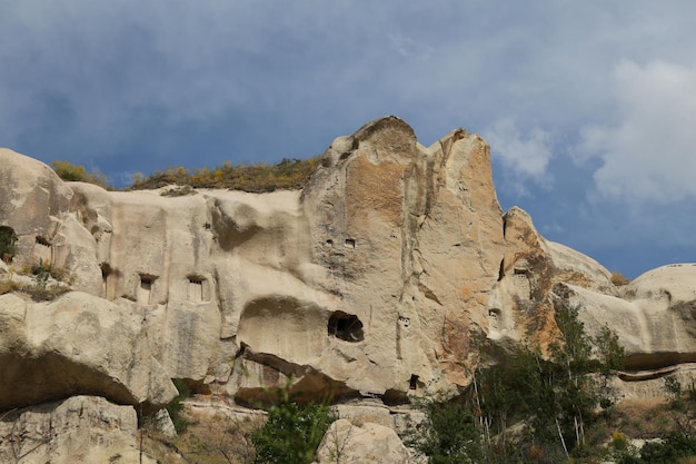 Rock Formation in Pigeons Valley Cappadocia