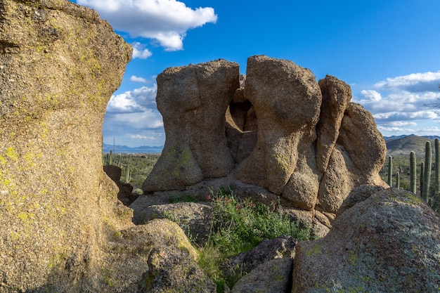 Photo rock formations against sky