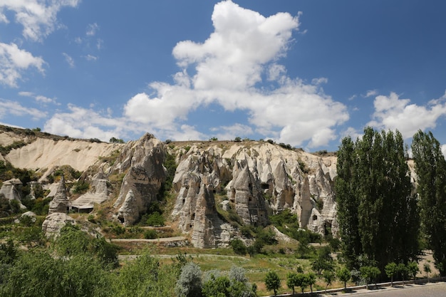 Rock Formations in Cappadocia Turkey