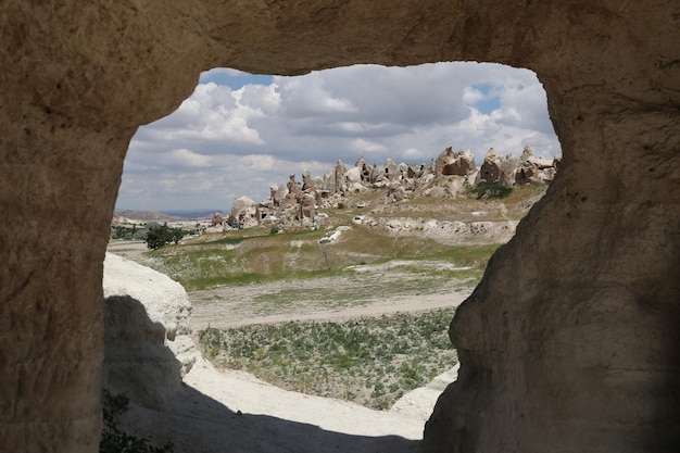 Rock Formations in Cappadocia Turkey