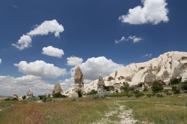 Rock Formations in Swords Valley Cappadocia