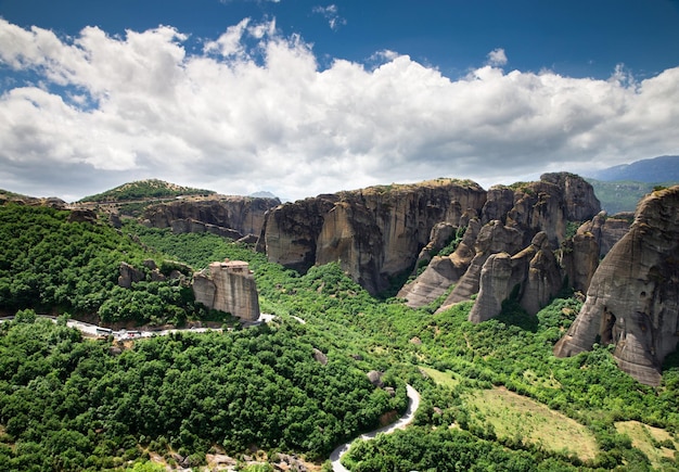 Rock in Meteora Greece