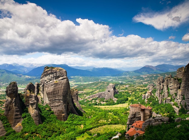 Rock in Meteora Greece