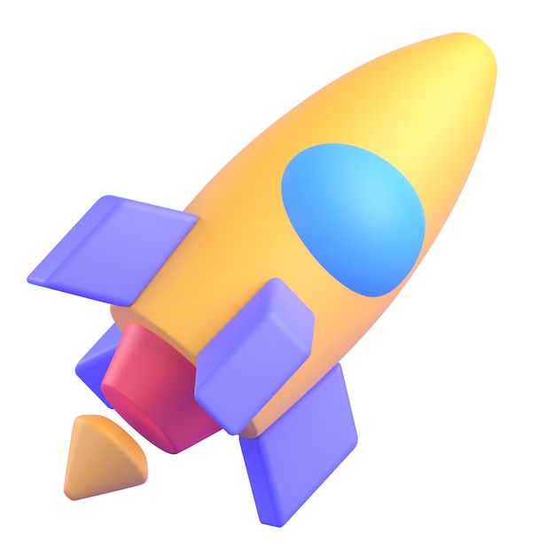 Rocket 3D icon