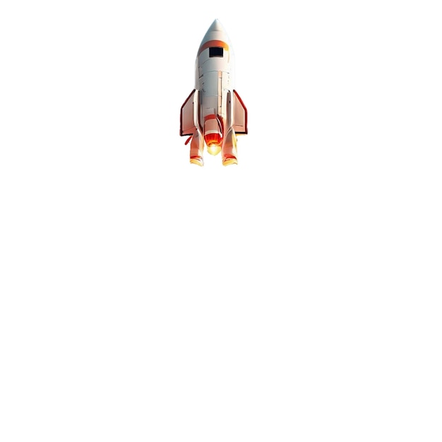 rocket on the bottom