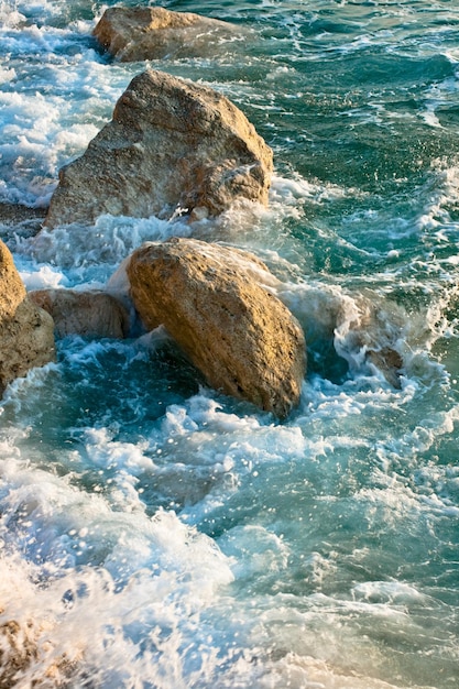 Rocks in the sea