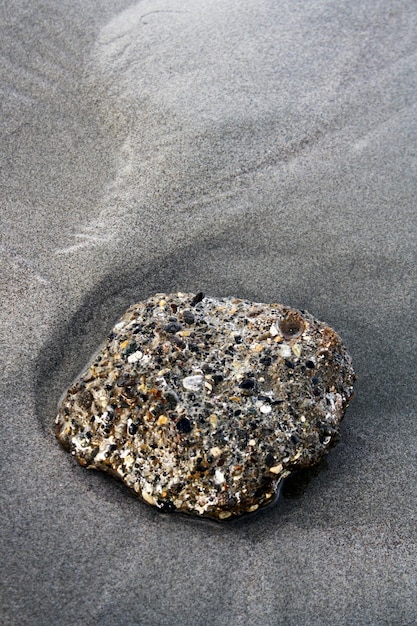 Rocks or stones on the beach