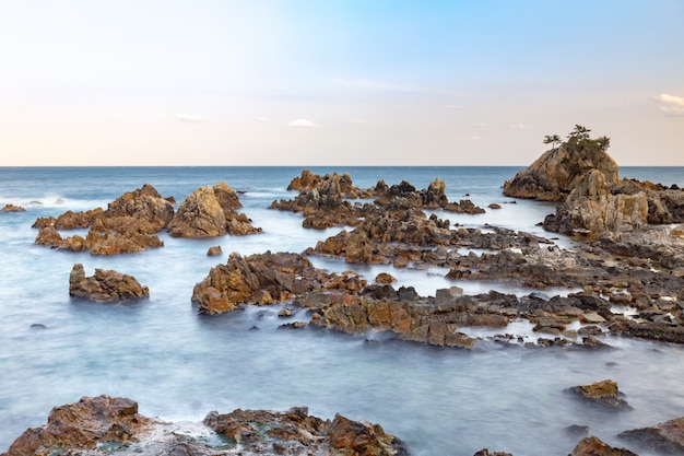 rocky beaches South Korea's East Sea