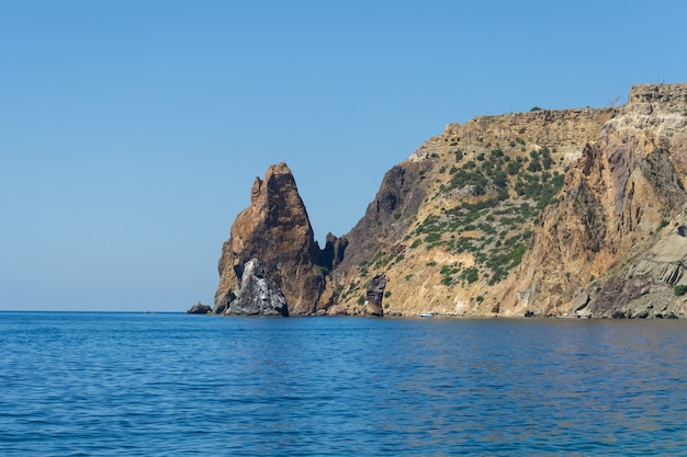 Rocky seashore