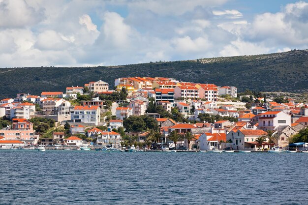 Rogoznica Croatia view from the sea