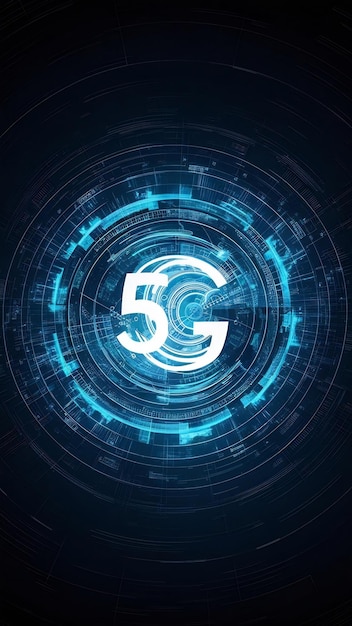 Photo the role of logistics in the globalised 5g tecnology concept