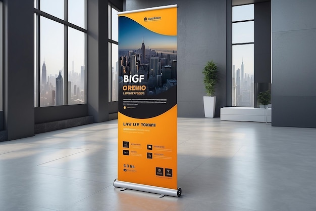 Roll Up Banner Business Template