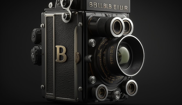 A rolleiflex camera Ai generated art