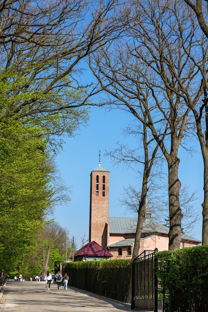 Roman Catholic Church Lviv. Sykhiv .Sykhivs'kyy Park