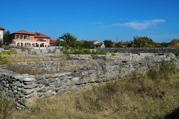 Photo roman fort detail