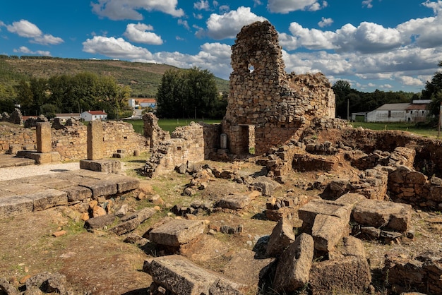 Roman ruins of Ammaia. Portugal.