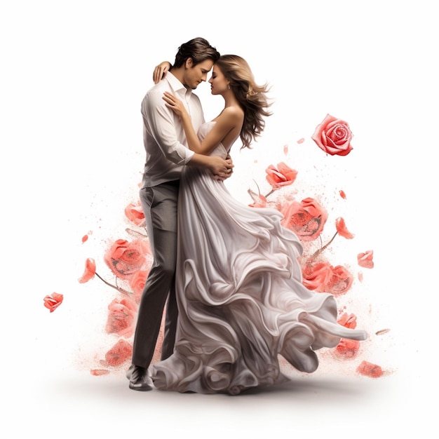 romance with white background high quality ultra hd