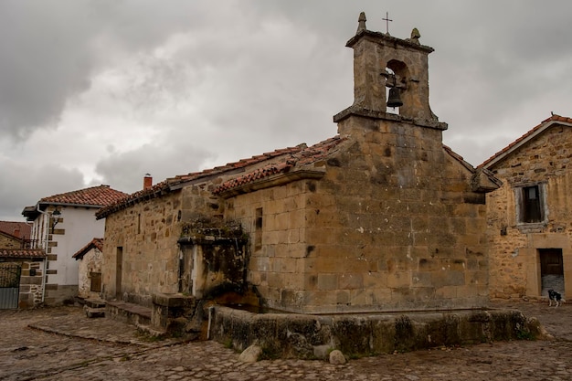 Romanesque hermitage of san miguel in loma somera