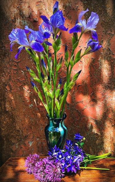 Romantic bouquets of spring flowers