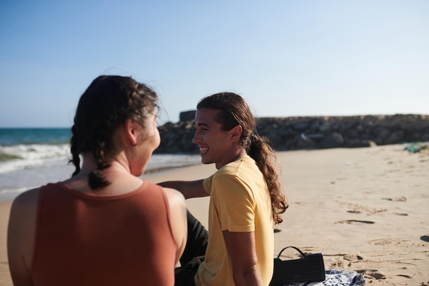 Romantic Date on Beach