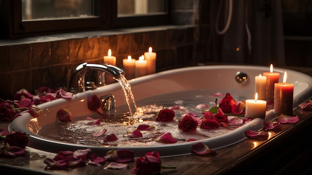 Romantic spa