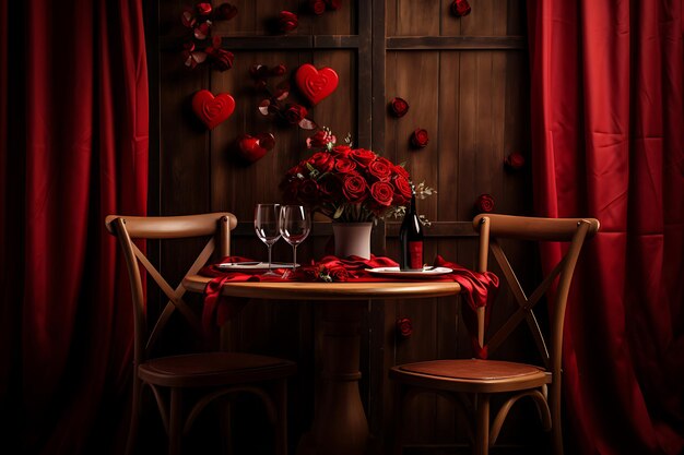 Romantic Table for Two