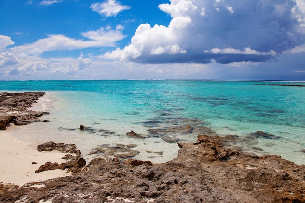 Romantic tropical island nature ocean lanscape