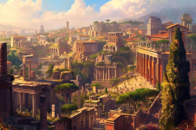 Rome background architecture cityscape landscape