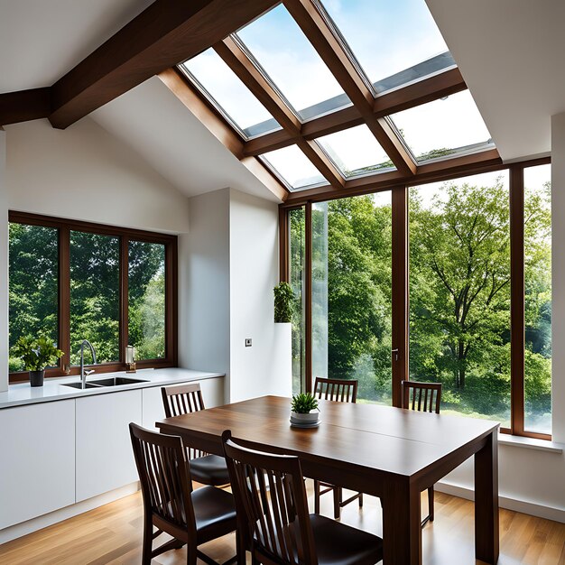 The Roof Of The House With Nice Window View