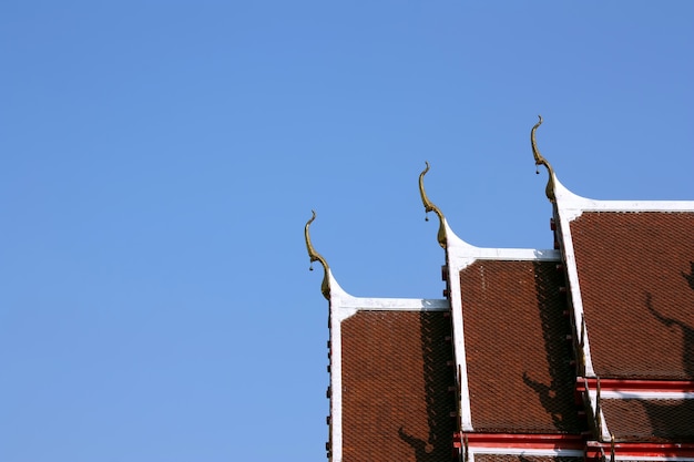 Roof of temple