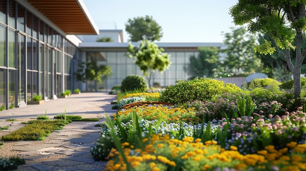 Rooftop Garden Beautiful and Peaceful Urban Oasis