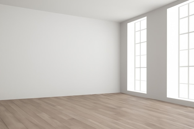 a room with a white wall that has a white wall that says no on it