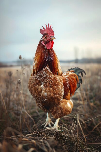 Rooster in Field