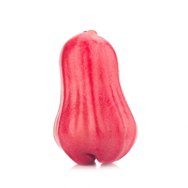 Rose apple isolated on the white background