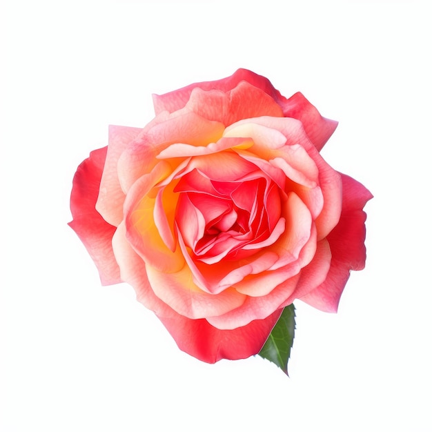 Rose flower isolated Illustration AI GenerativexA