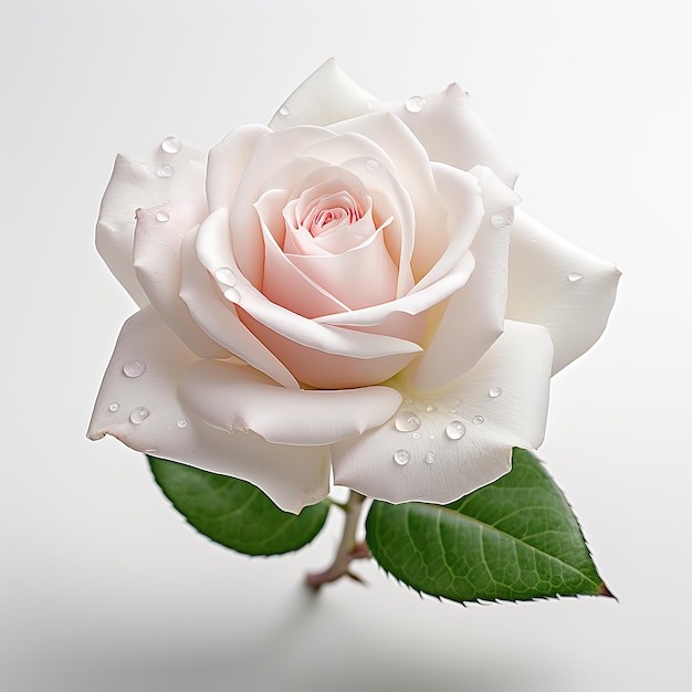 rose isolated on white background