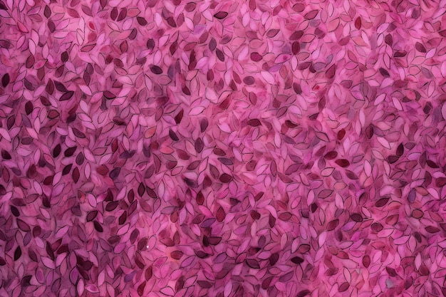 Rose petals on a pink background Floral background with rose petals