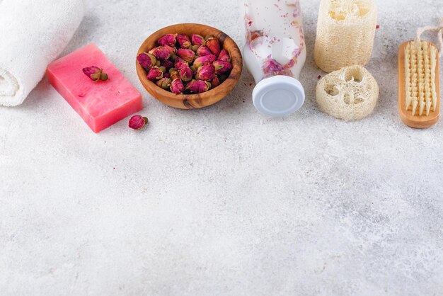 Rose petals water fermented beauty cosmetic