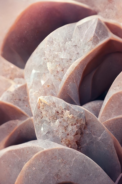 Rose Quartz Geode